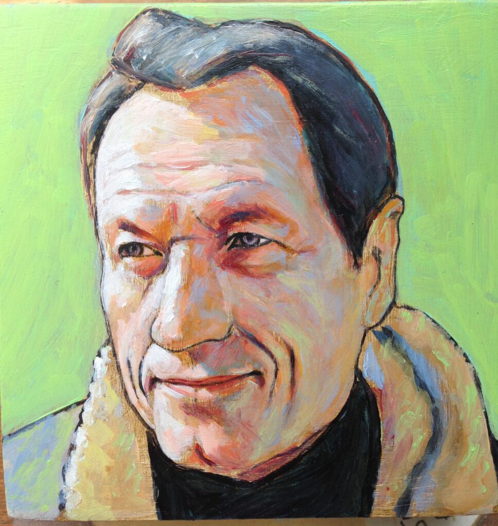 Tissier, portrait à l'huile par Jonny White