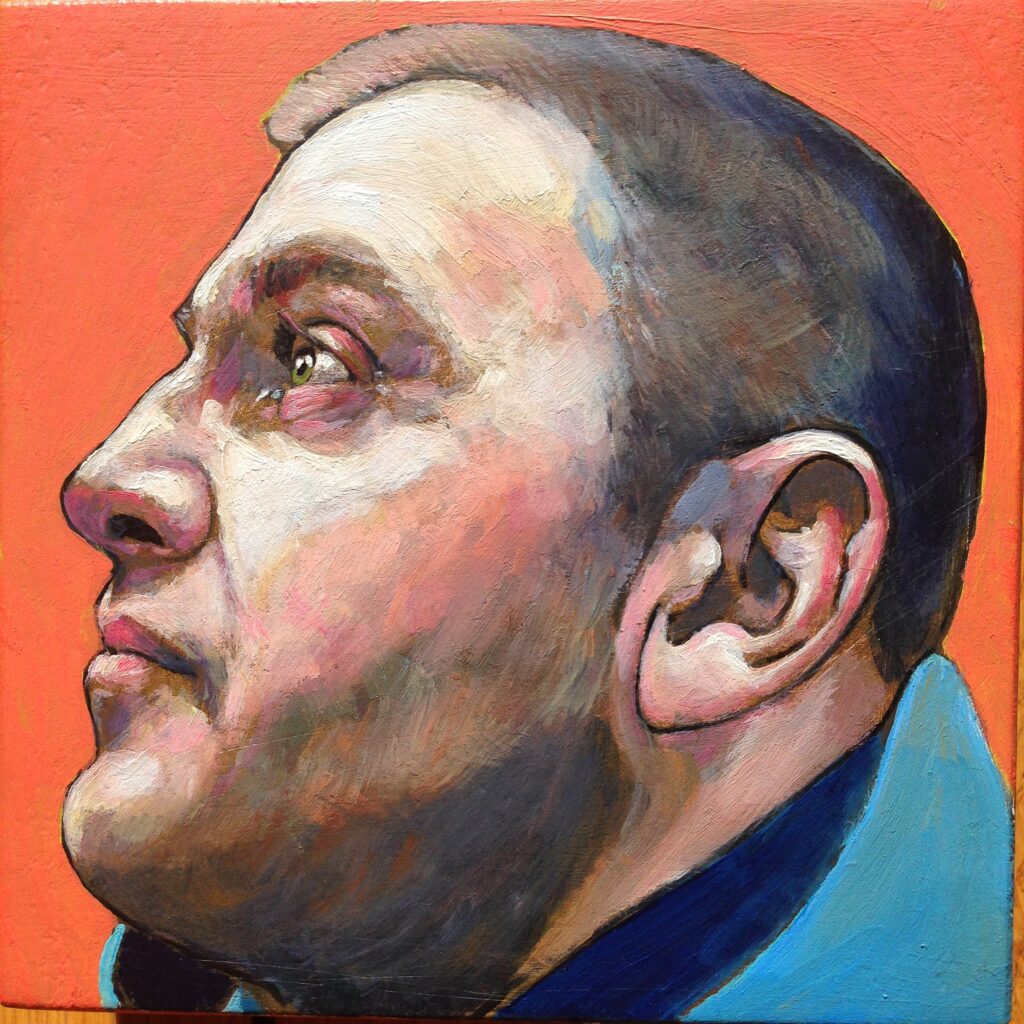 Vincent, portrait à l'huile par Jonny White